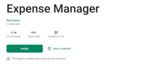 expense manager app in india